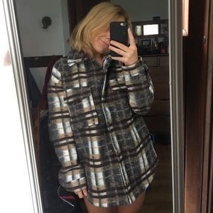forever 21 heavy flannel jacket